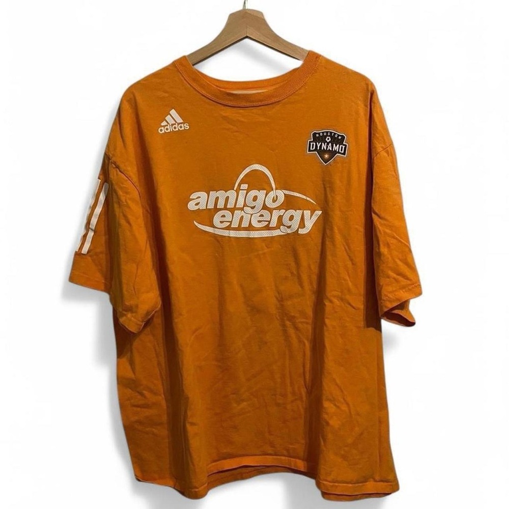 Houston Dynamo Orange Adidas T shirt